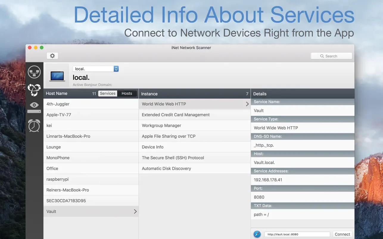 iNet Network Scanner screenshot 3